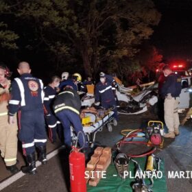 Fotos de Idosa de 72 anos que retornava do protesto em Maringá, morre em grave acidente em Marialva