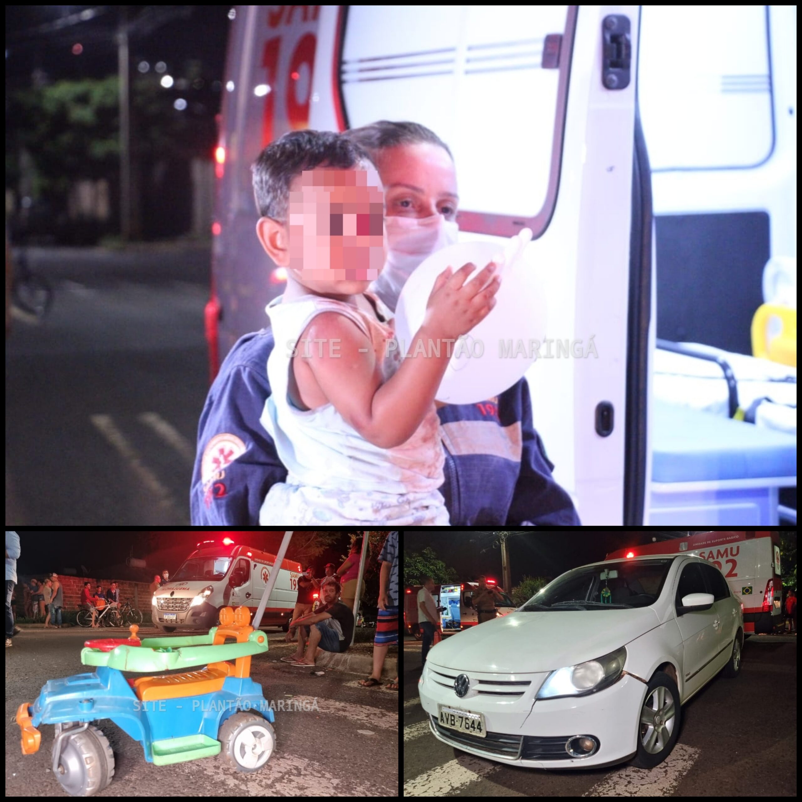 Fotos de Mãe e os dois filhos são atropelados por motorista com suspeita de embriaguez em Marialva