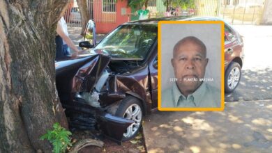 Fotos de Morreu no hospital idoso que passou mal ao volante e bateu contra uma árvore em Maringá