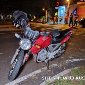 Fotos de Motociclista sofre ferimentos grave após acidente em Maringá