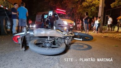 Fotos de Motociclista sofre ferimentos graves após bater na traseira de carreta em Sarandi