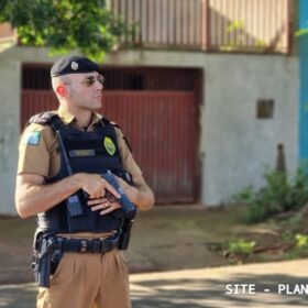 Fotos de Polícia Militar usa helicóptero em operação na Zona Norte de Maringá 