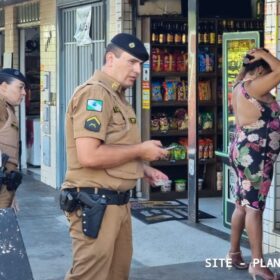 Fotos de Polícia Militar usa helicóptero em operação na Zona Norte de Maringá 