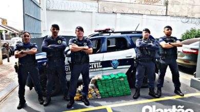 Fotos de Guarda Civil Municipal de Sarandi apreende 115 quilos de maconha