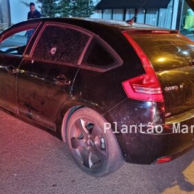 Fotos de Membro de facção criminosa suspeito de matar moça na frente da mãe em Maringá, é baleado após confronto com a Rotam