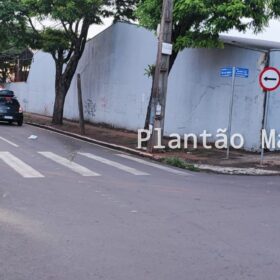 Fotos de Câmera de segurança registra colisão entre duas motos em Sarandi