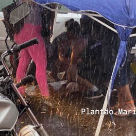 Fotos de Câmera registra criança de bicicleta batendo de frente com carro 