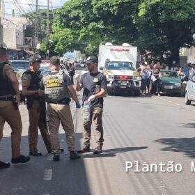 Fotos de Câmera registra homem sendo executado com mais sete tiros em Sarandi