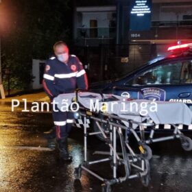 Fotos de Homem é baleado enquanto andava de moto em Maringá