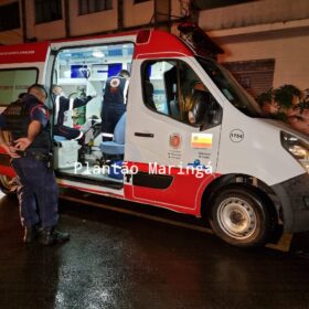 Fotos de Homem é baleado enquanto andava de moto em Maringá