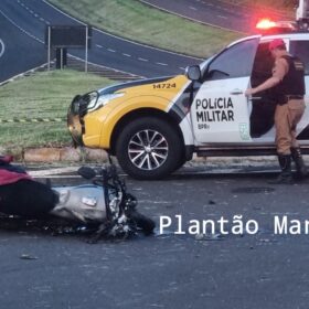 Fotos de Imprudência na rodovia mata motociclista em Maringá 
