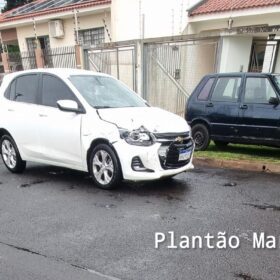 Fotos de Motociclista avança preferencial e é atingido por carro em Maringá