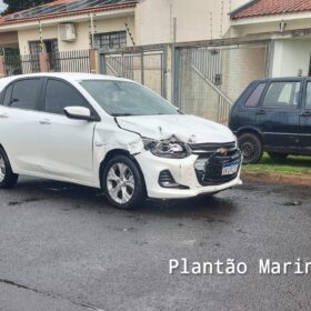 Fotos de Motociclista avança preferencial e é atingido por carro em Maringá