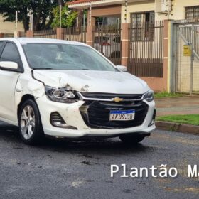 Fotos de Motociclista avança preferencial e é atingido por carro em Maringá