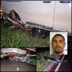 Fotos de Motociclista morreu após acidente envolvendo quatro veículos na BR-376 em Marialva 