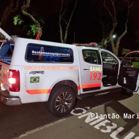 Fotos de Mulher morre após cair de garupa de moto e bater contra carro estacionado em Maringá