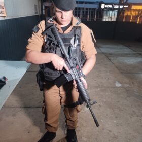 Fotos de Polícia apreende fuzil e pistola com integrantes do grupo piratas do asfalto em Maringá 