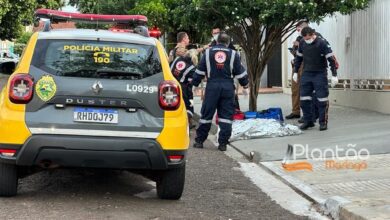 Fotos de Homem é morto após invadir e tentar assaltar residência em Maringá