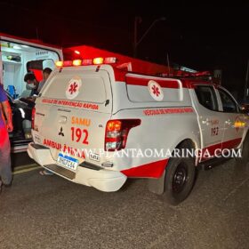 Fotos de Adolescente é atropelada por caminhão ao descer de ônibus em Maringá