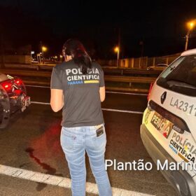 Fotos de Homem morre após ser atropelado e motorista foge sem prestar socorro em Maringá 