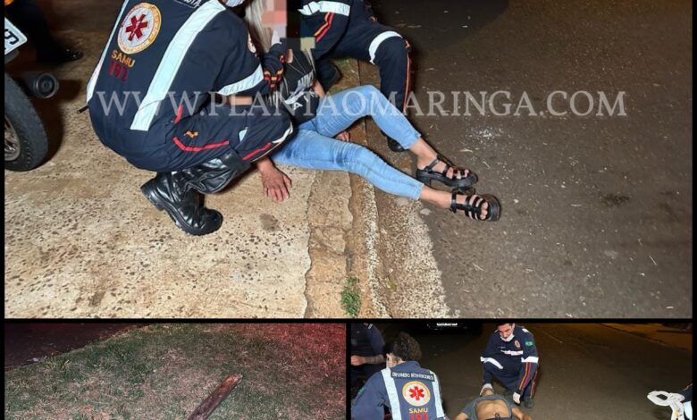 Fotos de Mãe e filho são agredidos a pauladas por traficantes em Maringá