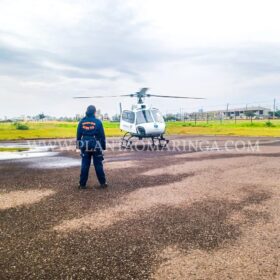 Fotos de Garota é baleada e socorrida de helicóptero ao Hospital Universitário de Maringá 