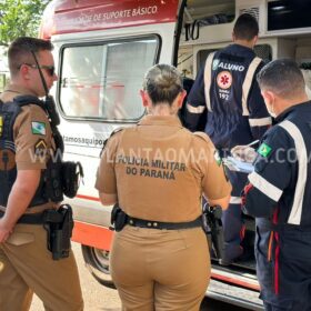 Fotos de Homem é esfaqueado pela esposa após se recusar ir ao bar em Maringá