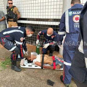 Fotos de Homem é esfaqueado pela esposa após se recusar ir ao bar em Maringá