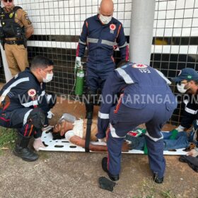 Fotos de Homem é esfaqueado pela esposa após se recusar ir ao bar em Maringá