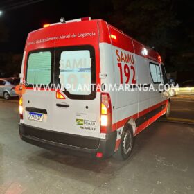 Fotos de Homem é encaminhado ao Santa Casa de Maringá após ser baleado na cabeça 