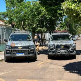 Fotos de Suspeito de integrar quadrilha de roubo de caminhonete Hilux é baleado em confronto com a Polícia Militar em Sarandi