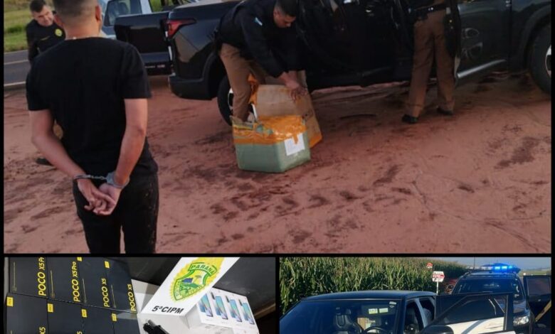 Fotos de Polícia Federal e Receita Federal realiza operação em Maringá