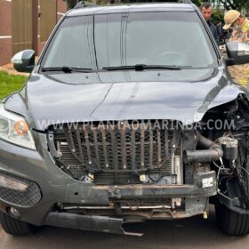 Fotos de Motorista de carro avança preferencial e deixa motociclista entre a vida e a morte em Maringá