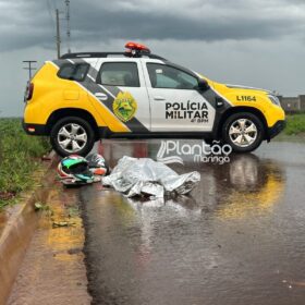 Fotos de A caminho do cemitério para visitar o filho que morreu a cerca de um mês mulher morre em acidente de moto em Sarandi