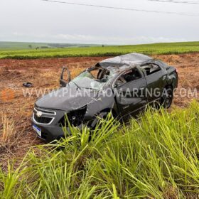 Fotos de Carro aquaplana e acidente mata morador de Sarandi