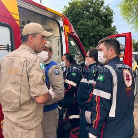 Fotos de Homem é agredido com golpes de foice em Sarandi