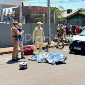 Fotos de Jovem trabalhador morre após acidente de moto em Maringá