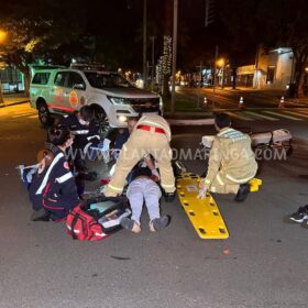 Fotos de Motociclista é intubado após grave acidente em Maringá 