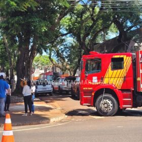 Fotos de Trabalhadores ficam gravemente feridos após desabamento de muro em Maringá