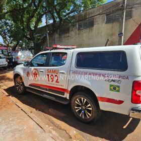 Fotos de Trabalhadores ficam gravemente feridos após desabamento de muro em Maringá