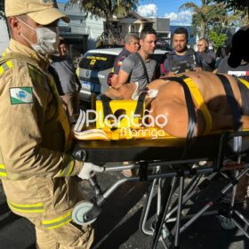 Fotos de Homem é socorrido em estado grave após ser atingido com 5 tiros em Maringá 