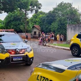 Fotos de Homem mostra órgão genital para mãe e filhas em ponto de ônibus e depois é espancado por populares em Maringá