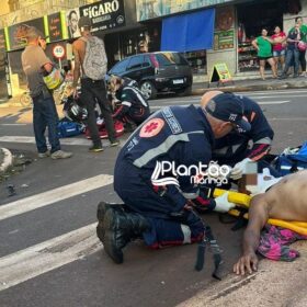 Fotos de Idoso que faz tratamento contra o câncer é atropelado na faixa de pedestre em Sarandi