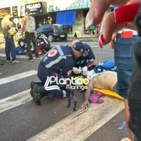 Fotos de Idoso que faz tratamento contra o câncer é atropelado na faixa de pedestre em Sarandi