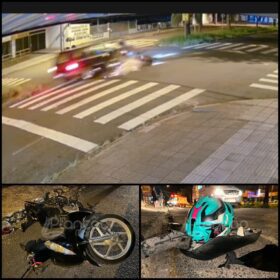 Fotos de Motorista embriagado bate em moto e deixa moça de 19 anos em estado gravíssimo em Maringá 