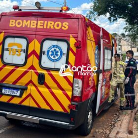 Fotos de Trabalhador fica ferido ao cair em laje de construção em Maringá