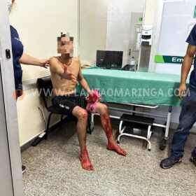 Fotos de Jovem é baleado em frente à casa da mãe em Maringá