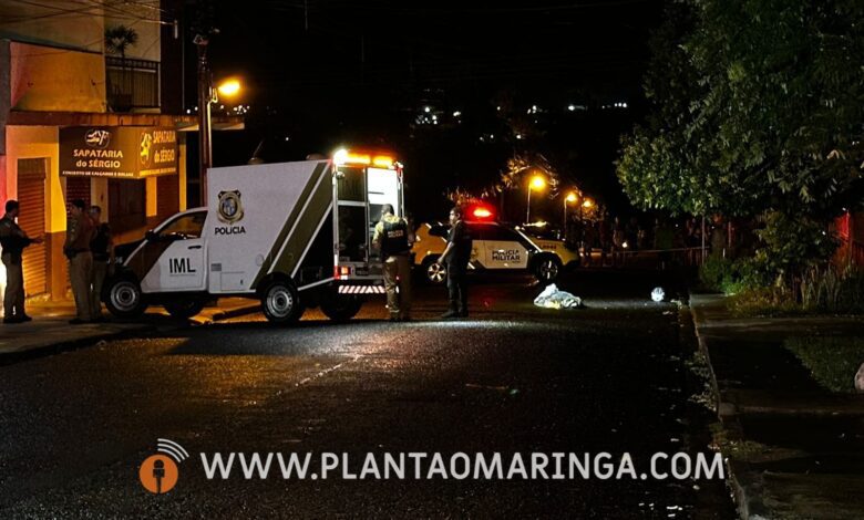 Fotos de Motociclista é executado com 3 tiros após emboscada em Maringá