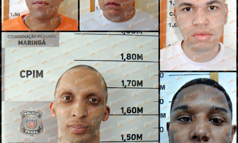 Fotos de Seis presos fogem da Colônia Penal Industrial de Maringá