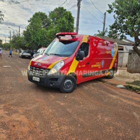 Fotos de Churrasqueira acesa com álcool explode e deixa homem em estado grave, em Maringá